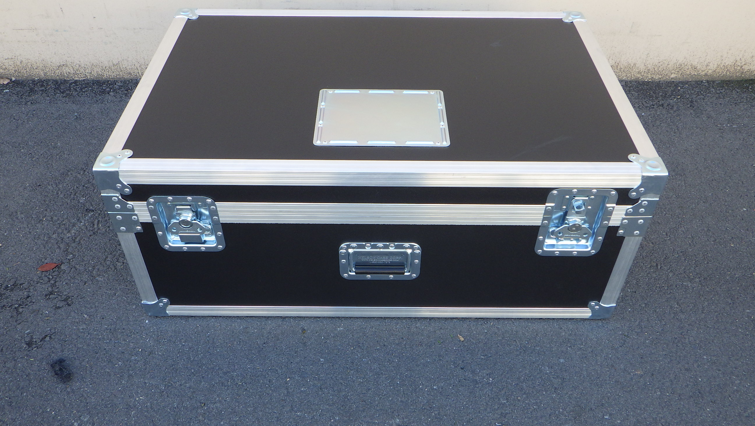 Print # 9561 - Custom Road Case, Exterior Shell 38 x 24 x 15, No Foam, No wheels   By Nelson Case Corp